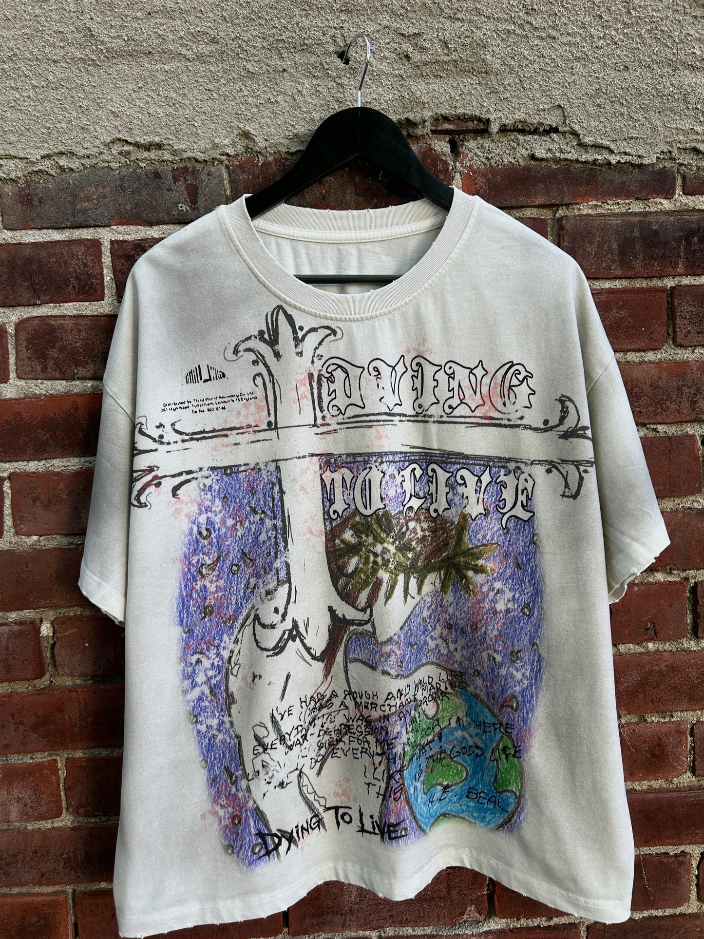 White Jesus Tee
