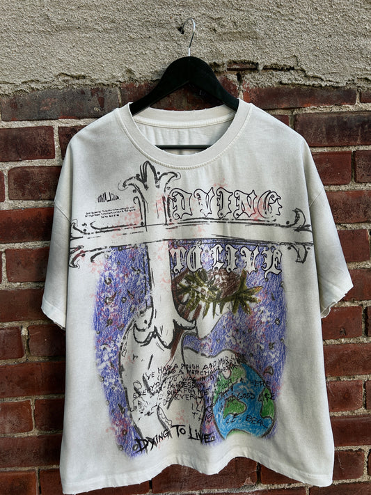 White Jesus Tee